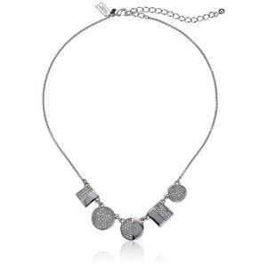 EUC Kate Spade Silver-Tone Light the Lanterns Pave Necklace (includes bag)